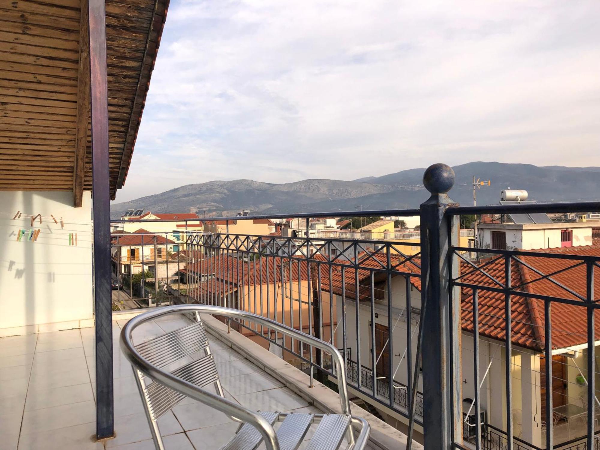 Ion Apartments Messolonghi Single Bed Room Mountain View Loft Meszolóngi Kültér fotó